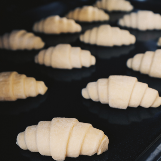 Unbaked Croissant 80g x 3pcs