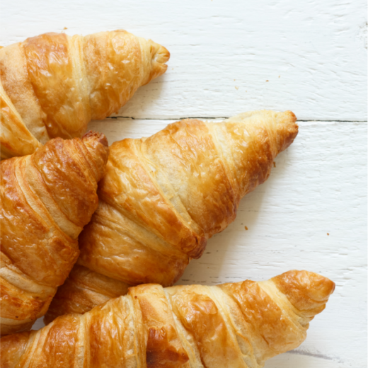 Unbaked Croissant 80g x 3pcs