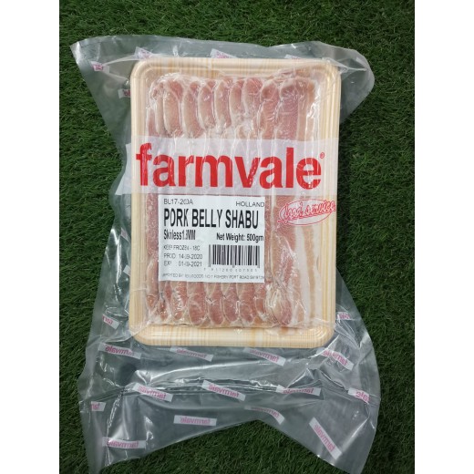 Pork Belly Shabu 250g