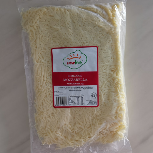 Dew Fresh Shredded Mozzarella 2kg